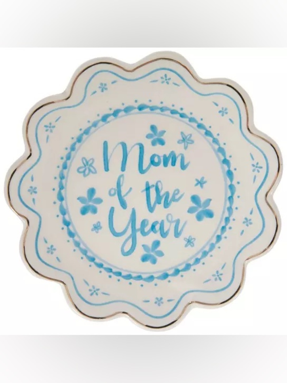 (2) Mom Of The Year Trinket Dish